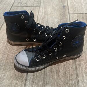 Converse Kids Black High-Top Sneakers